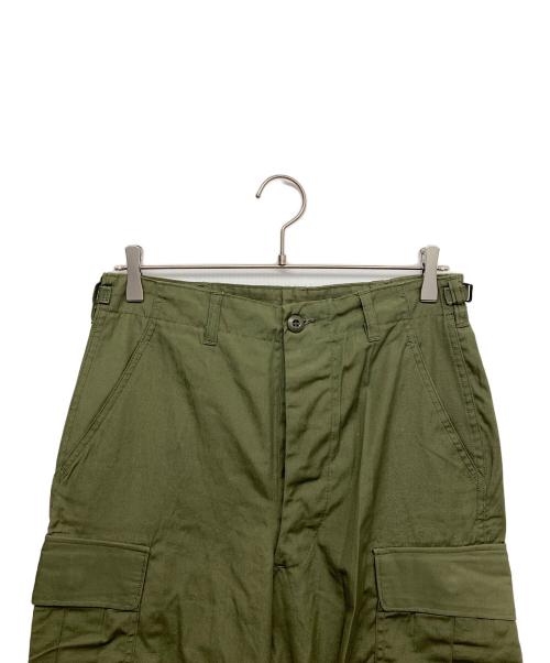 US ARMY（ユーエスアーミー）US ARMY (ユーエスアーミー) 3rd ジャングルファティーグパンツ オリーブ サイズ:LONG-SMALLの古着・服飾アイテム