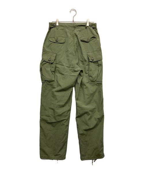 US ARMY（ユーエスアーミー）US ARMY (ユーエスアーミー) 60s 1st ジャングルファティーグパンツ オリーブ サイズ:LONG-MEDIUMの古着・服飾アイテム