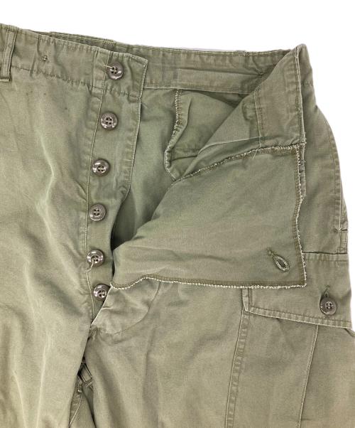US ARMY（ユーエスアーミー）US ARMY (ユーエスアーミー) 60s 1st ジャングルファティーグパンツ オリーブ サイズ:LONG-MEDIUMの古着・服飾アイテム