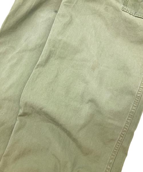 US ARMY（ユーエスアーミー）US ARMY (ユーエスアーミー) 60s 1st ジャングルファティーグパンツ オリーブ サイズ:LONG-MEDIUMの古着・服飾アイテム