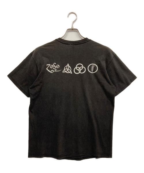 Hanes（ヘインズ）Hanes (ヘインズ) 80ｓLED ZEPPELIN ブラック サイズ:Lの古着・服飾アイテム