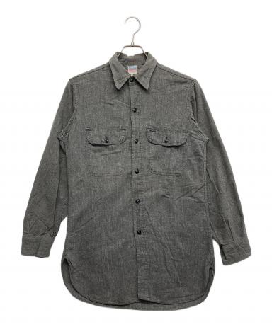 中古・古着通販】BIG MAC (ビッグマック) 50s 黒シャンブレーシャツ