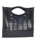 GOODGOODS ISSEY MIYAKE（グッドグッズ イッセイミヤケ）の古着「MOKKOハンドバッグ」｜ブラック