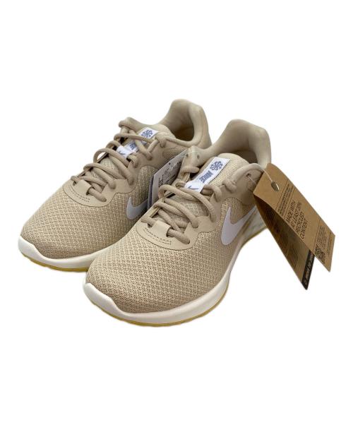 NIKE（ナイキ）NIKE (ナイキ) ローカットスニーカー ベージュ サイズ:23.5 未使用品の古着・服飾アイテム