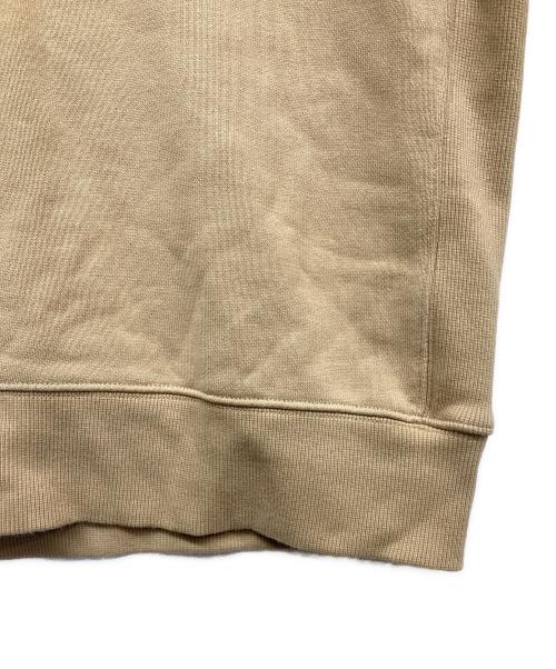 maison kitsune（メゾンキツネ）MAISON KITSUNE (メゾンキツネ) PUMA (プーマ) コラボスウェット ブラウン サイズ:Sの古着・服飾アイテム