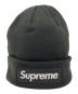 Supreme (シュプリーム) New Era (ニューエラ) New era box logo beanie ブラック：6000円