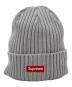 Supreme (シュプリーム) Over dyed beanie グレー：5000円