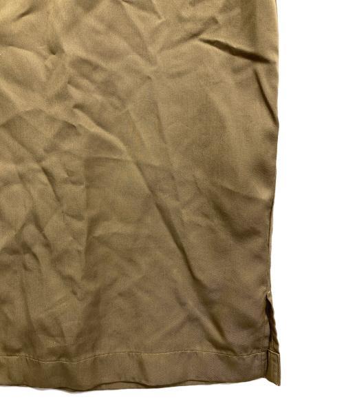 BEAUTY&YOUTH（ビューティーアンドユース）BEAUTY&YOUTH (ビューティーアンドユース) DULL/LUSTR オープンカラー リラックスレギュラー シャツ グリーン サイズ:Lの古着・服飾アイテム