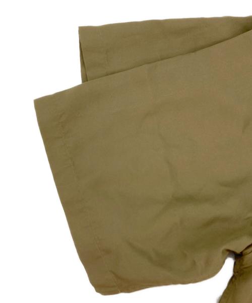 BEAUTY&YOUTH（ビューティーアンドユース）BEAUTY&YOUTH (ビューティーアンドユース) DULL/LUSTR オープンカラー リラックスレギュラー シャツ グリーン サイズ:Lの古着・服飾アイテム