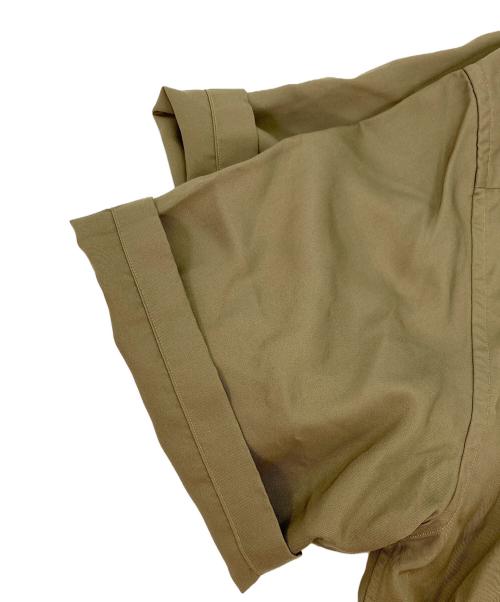 BEAUTY&YOUTH（ビューティーアンドユース）BEAUTY&YOUTH (ビューティーアンドユース) DULL/LUSTR オープンカラー リラックスレギュラー シャツ グリーン サイズ:Lの古着・服飾アイテム