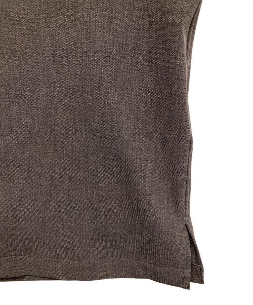 BEAUTY&YOUTH（ビューティーアンドユース）BEAUTY&YOUTH (ビューティーアンドユース) リネンタッチ オープンカラー リラックスレギュラー シャツ グレー サイズ:Lの古着・服飾アイテム