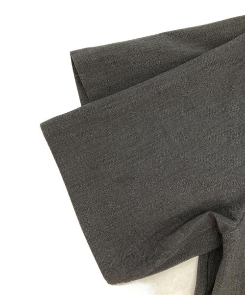 BEAUTY&YOUTH（ビューティーアンドユース）BEAUTY&YOUTH (ビューティーアンドユース) リネンタッチ オープンカラー リラックスレギュラー シャツ グレー サイズ:Lの古着・服飾アイテム