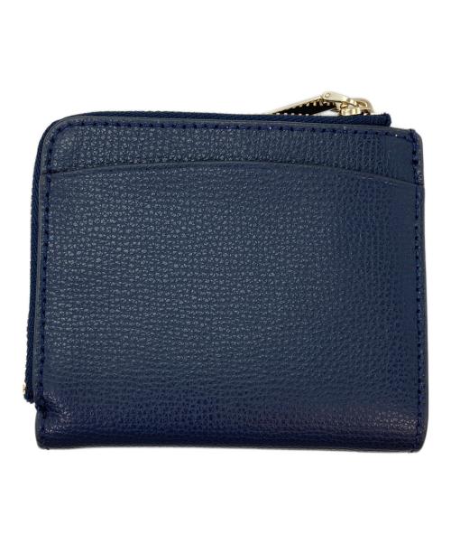 Kate Spade（ケイトスペード）Kate Spade (ケイトスペード) 2つ折り財布 ネイビーの古着・服飾アイテム