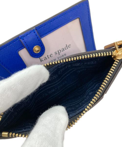 Kate Spade（ケイトスペード）Kate Spade (ケイトスペード) エキスポスモールスリムバイフォールドウォレット マルチカラーの古着・服飾アイテム
