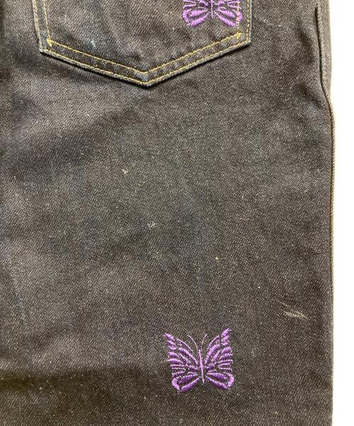 Needles（ニードルズ）Needles (ニードルズ) パピヨンデニムパンツ インディゴ サイズ:Mの古着・服飾アイテム