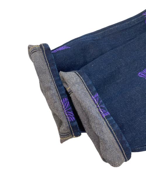 Needles（ニードルズ）Needles (ニードルズ) パピヨンデニムパンツ インディゴ サイズ:Mの古着・服飾アイテム