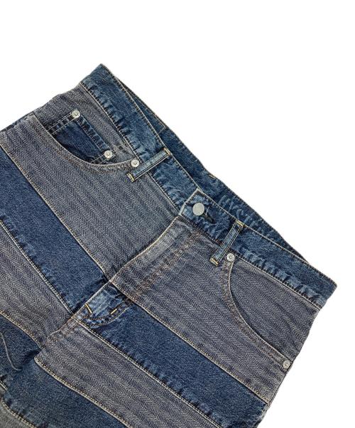 Hysteric Glamour（ヒステリックグラマー）Hysteric Glamour (ヒステリックグラマー) スクラッチフレアデニムパンツ インディゴ サイズ:W32の古着・服飾アイテム