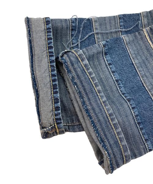 Hysteric Glamour（ヒステリックグラマー）Hysteric Glamour (ヒステリックグラマー) スクラッチフレアデニムパンツ インディゴ サイズ:W32の古着・服飾アイテム