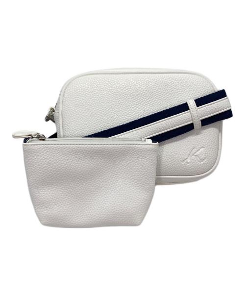 KITAMURA（キタムラ）KITAMURA (キタムラ) ショルダーカメラバッグ ホワイトの古着・服飾アイテム