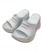 GIVENCHYジバンシィ）の古着「MARSHMALLOW SLIDER WEDGE SANDALS」｜ホワイト