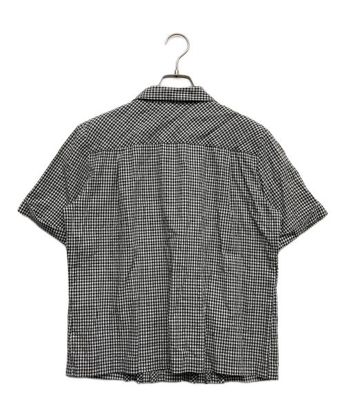 INGEBORG（インゲボルグ）INGEBORG (インゲボルグ) フリルセットアップ ブラック サイズ:Lの古着・服飾アイテム