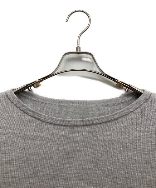 FOXEY（フォクシー）FOXEY (フォクシー) カシミヤ混ボートネックニット グレー サイズ:40の古着・服飾アイテム