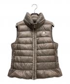 M'S GRACYエムズグレイシー）の古着「ダウンベスト」｜ベージュ