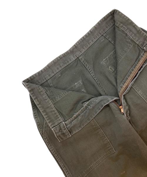 US ARMY（ユーエスアーミー）US ARMY (ユーエスアーミー) 70ｓ ベイカーパンツ オリーブ サイズ:記載無（タグ無し）の古着・服飾アイテム