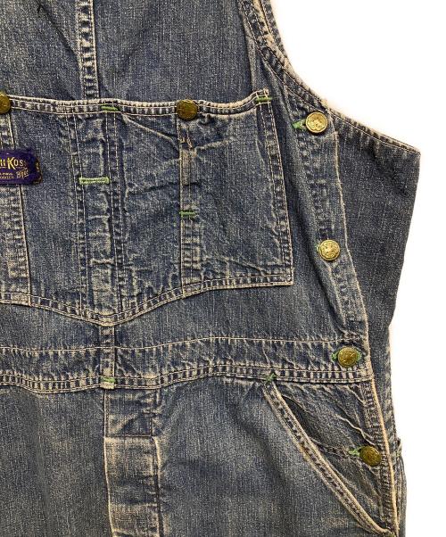 OSH KOSH（オシュコシュ）OSH KOSH (オシュコシュ) 50s デニムオーバーオール ブルー サイズ:記載無の古着・服飾アイテム