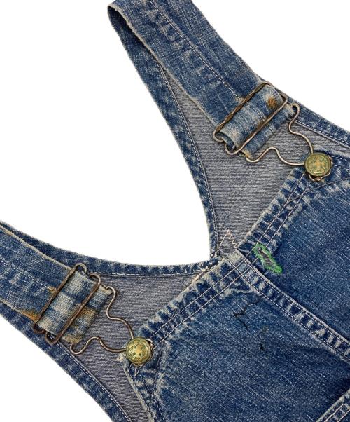 OSH KOSH（オシュコシュ）OSH KOSH (オシュコシュ) 50s デニムオーバーオール ブルー サイズ:記載無の古着・服飾アイテム