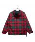 GAP (ギャップ) 90～00ｓチェック柄中綿アノラックパーカー レッド サイズ:M：13000円