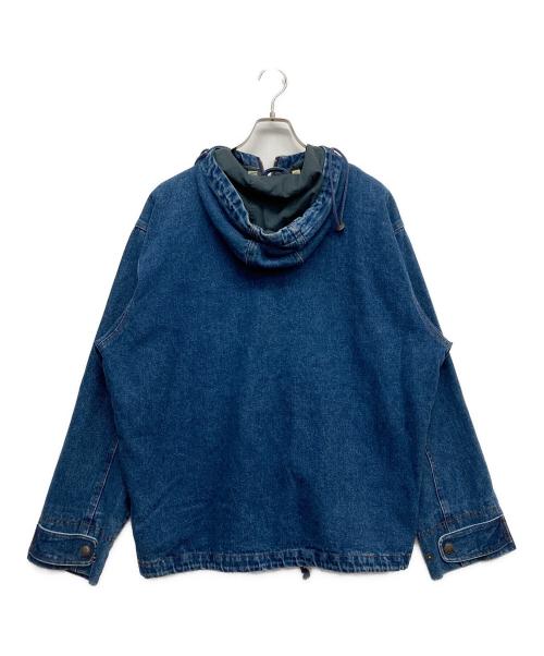 ST JOHN'S BAY（セントジョンズベイ）ST JOHN'S BAY (セントジョンズベイ) デニムフーテッドジャケット インディゴ サイズ:Lの古着・服飾アイテム
