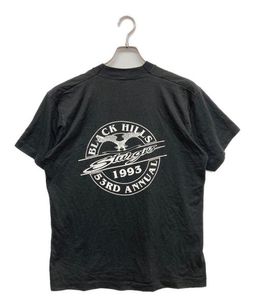 FRUIT OF THE LOOM（フルーツオブザルーム）FRUIT OF THE LOOM (フルーツオブザルーム) 90ｓ スタージスモータサイクルラリーT ブラック サイズ:Lの古着・服飾アイテム