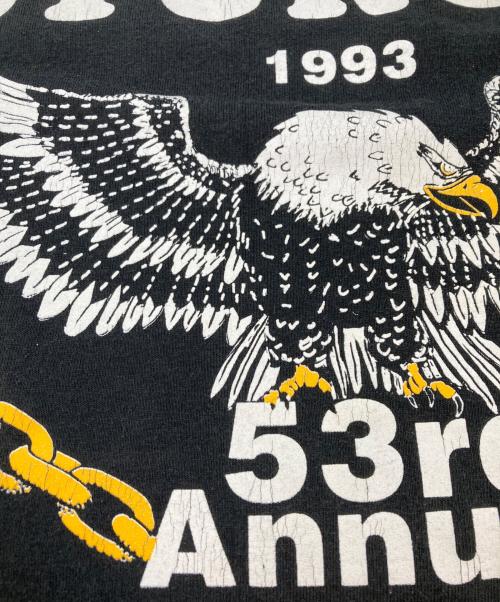 FRUIT OF THE LOOM（フルーツオブザルーム）FRUIT OF THE LOOM (フルーツオブザルーム) 90ｓ スタージスモータサイクルラリーT ブラック サイズ:Lの古着・服飾アイテム