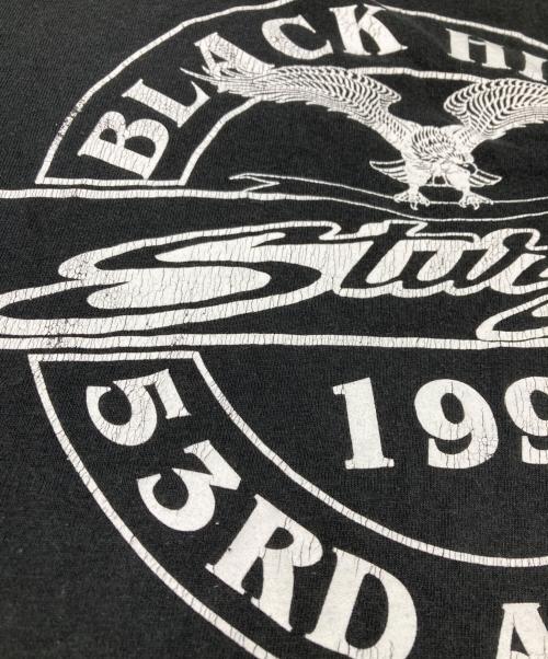 FRUIT OF THE LOOM（フルーツオブザルーム）FRUIT OF THE LOOM (フルーツオブザルーム) 90ｓ スタージスモータサイクルラリーT ブラック サイズ:Lの古着・服飾アイテム