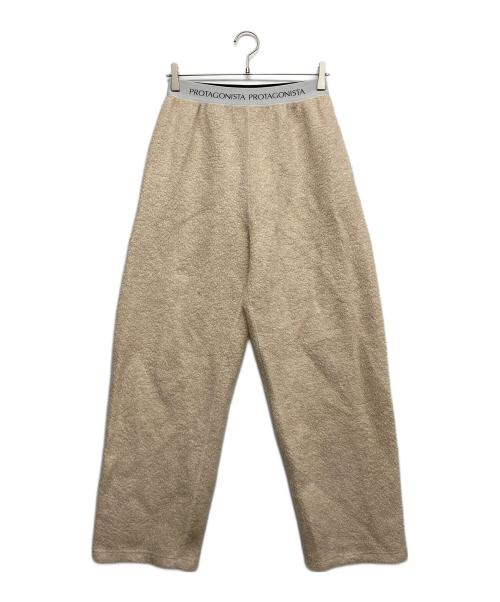 PROTAGONISTA（プロタゴニスタ）PROTAGONISTA (プロタゴニスタ) ボアパンツ アイボリー サイズ:Fの古着・服飾アイテム