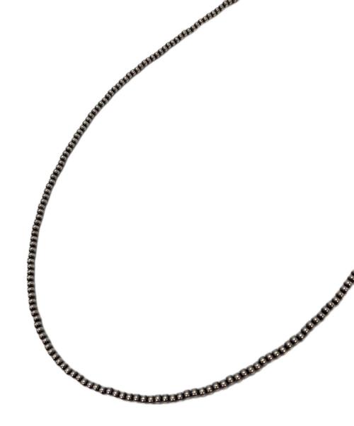 ERICA NICOLES BEGAY（エリッカニコラスビゲイ）ERICA NICOLES BEGAY (エリッカニコラスビゲイ) ナバホシャイニーネックレス シルバーの古着・服飾アイテム