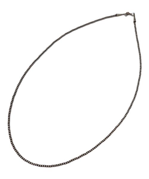 ERICA NICOLES BEGAY（エリッカニコラスビゲイ）ERICA NICOLES BEGAY (エリッカニコラスビゲイ) ナバホシャイニーネックレス シルバーの古着・服飾アイテム