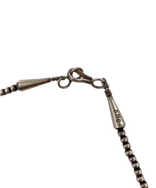 ERICA NICOLES BEGAY（エリッカニコラスビゲイ）ERICA NICOLES BEGAY (エリッカニコラスビゲイ) ナバホシャイニーネックレス シルバーの古着・服飾アイテム