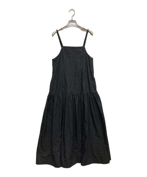 La boutique BonBon（ラブティックボンボン）La boutique BonBon (ラブティックボンボン) ティアードキャミワンピース ブラック サイズ:Fの古着・服飾アイテム