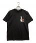 stussy（ステューシー）の古着「プリントTシャツ」｜ブラック