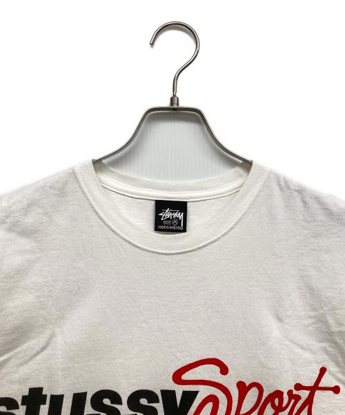 stussy（ステューシー）stussy (ステューシー) プリントTシャツ ホワイト サイズ:Mの古着・服飾アイテム