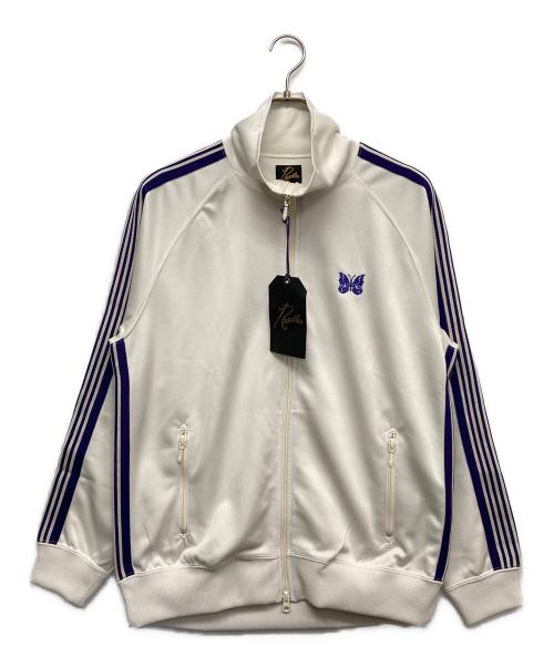 Needles（ニードルズ）Needles (ニードルズ) Track Jacket Poly Smooth ホワイト サイズ:Lの古着・服飾アイテム