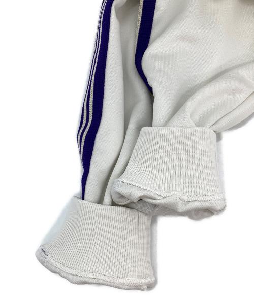 Needles（ニードルズ）Needles (ニードルズ) Track Jacket Poly Smooth ホワイト サイズ:Lの古着・服飾アイテム