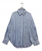 Spick and Spanスピック＆スパン）の古着「オックススタンダードシャツ」｜ブルー