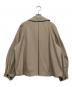 nano・universe (ナノ・ユニバース) エアリー ツイル ショートコート ベージュ サイズ:F：6000円