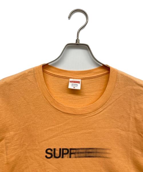 SUPREME（シュプリーム）Supreme (シュプリーム) Motion Logo Tee オレンジ サイズ:Mの古着・服飾アイテム