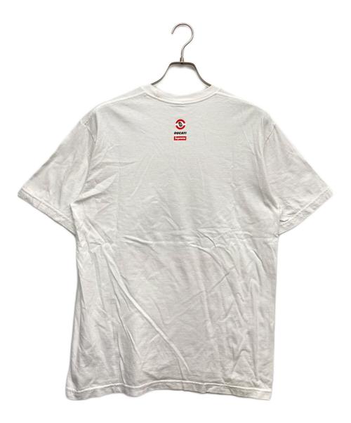 SUPREME（シュプリーム）Supreme (シュプリーム) DUCATI CORSE (デュカティ・コルセ) Ducati Bike Tee ホワイト サイズ:Mの古着・服飾アイテム