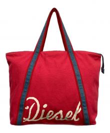 DIESEL（ディーゼル）の古着「キャンバストートバッグ」｜レッド