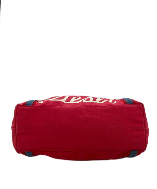 DIESEL（ディーゼル）DIESEL (ディーゼル) キャンバストートバッグ レッドの古着・服飾アイテム